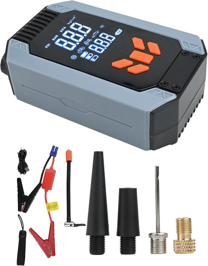 Portable 7200ACA Car Jumper Starter with Air Pump Battery Amplifier Power Bank 150 PSI